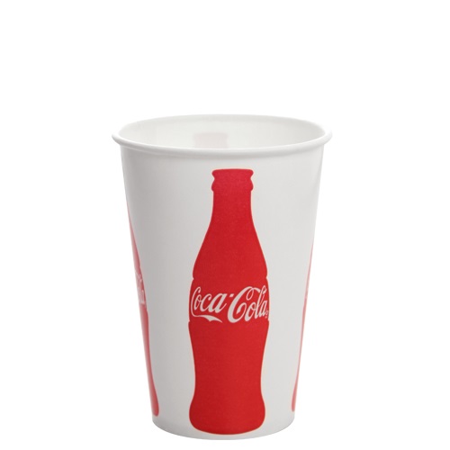 Karat 16oz Paper Cold Cups- Coca Cola (90mm)